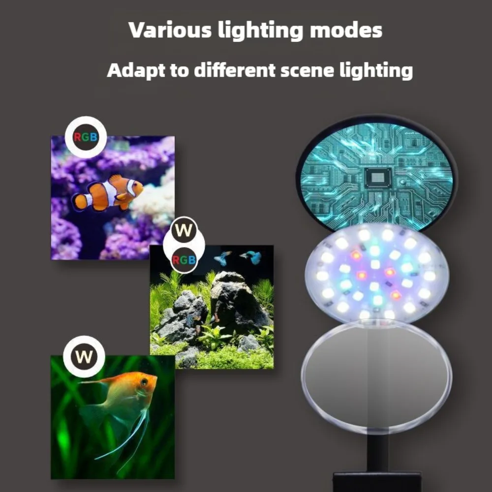 Planted Aquarium Freshwater - Clip on LED Aquarium Light Dimmable