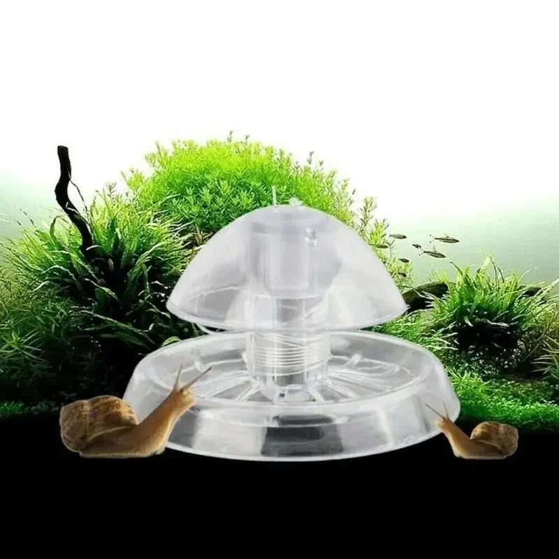 Aquarium Plants - 2026 New 6/8CM Clear Plastic Snail