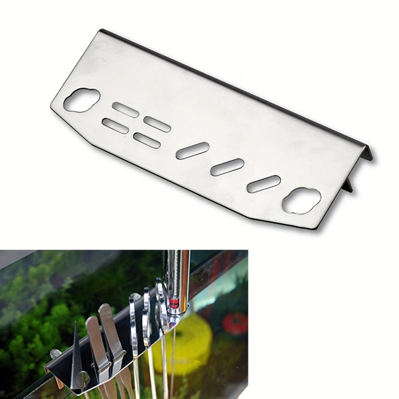 Planted Aquarium Cleaning - Stainless Steel Aquarium Cleaning Tools Holder,