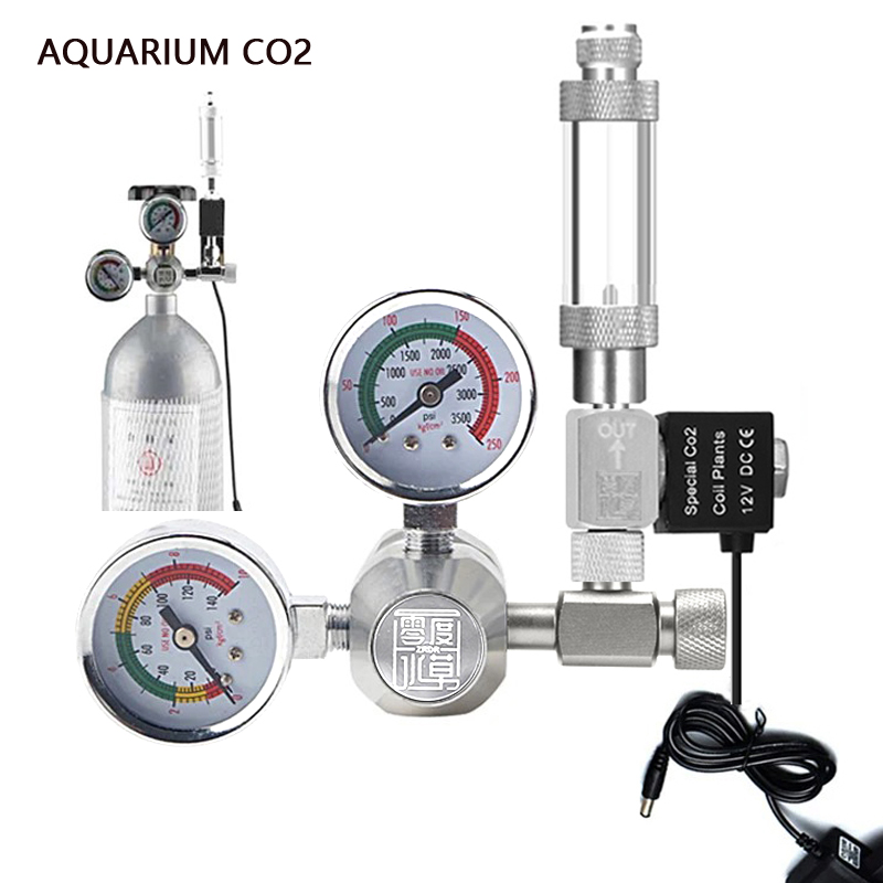 Planted Aquarium Accessories - AC100-240V Aquarium CO2 Regulator Bubble Counter