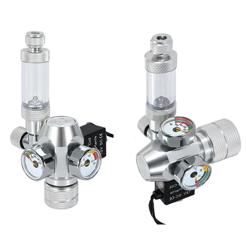 Planted Aquarium Accessories - New DIY Aquarium CO2 Regulator Electromagnetic