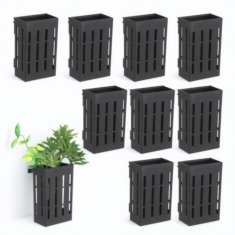 Aquarium Plants - 10Pcs Hanging Planter for Aquarium Slotted
