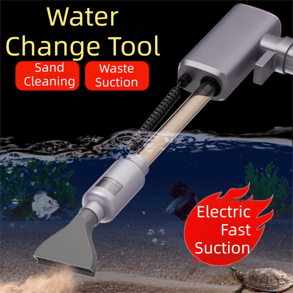 Planted Aquarium Cleaning - Automatic Automatic Aquarium Vacuum Electric Extremely