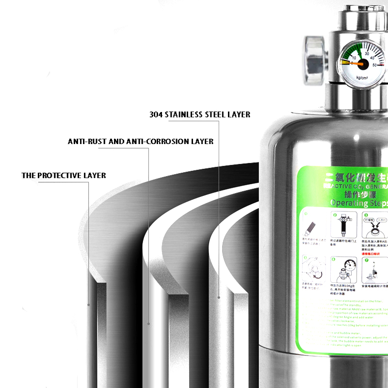 ZRDR Aquarium CO2 Generator Du - đánh giá và giá Planted Aquarium Accessories
