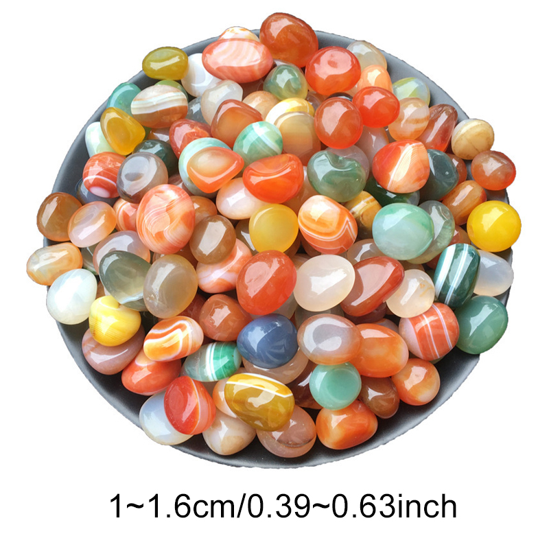 100~500g Colorful Pebbles for  - đánh giá và giá Aquarium Plant Display