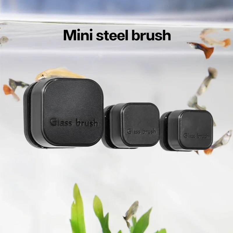 Mini Square Magnetic Brush Aqu - đánh giá và giá Planted Aquarium Cleaning
