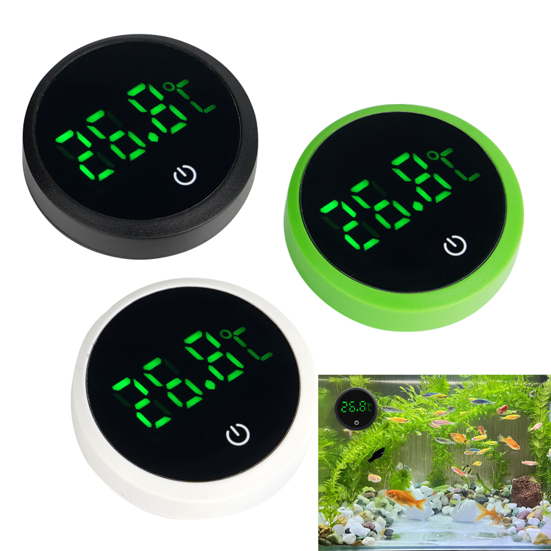 LED Digital Aquarium Thermomet - đánh giá và giá Aquarium Planted Seeds