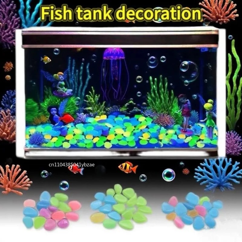 100-800pcs Glow in The Dark Pe - đánh giá và giá Aquarium Plants