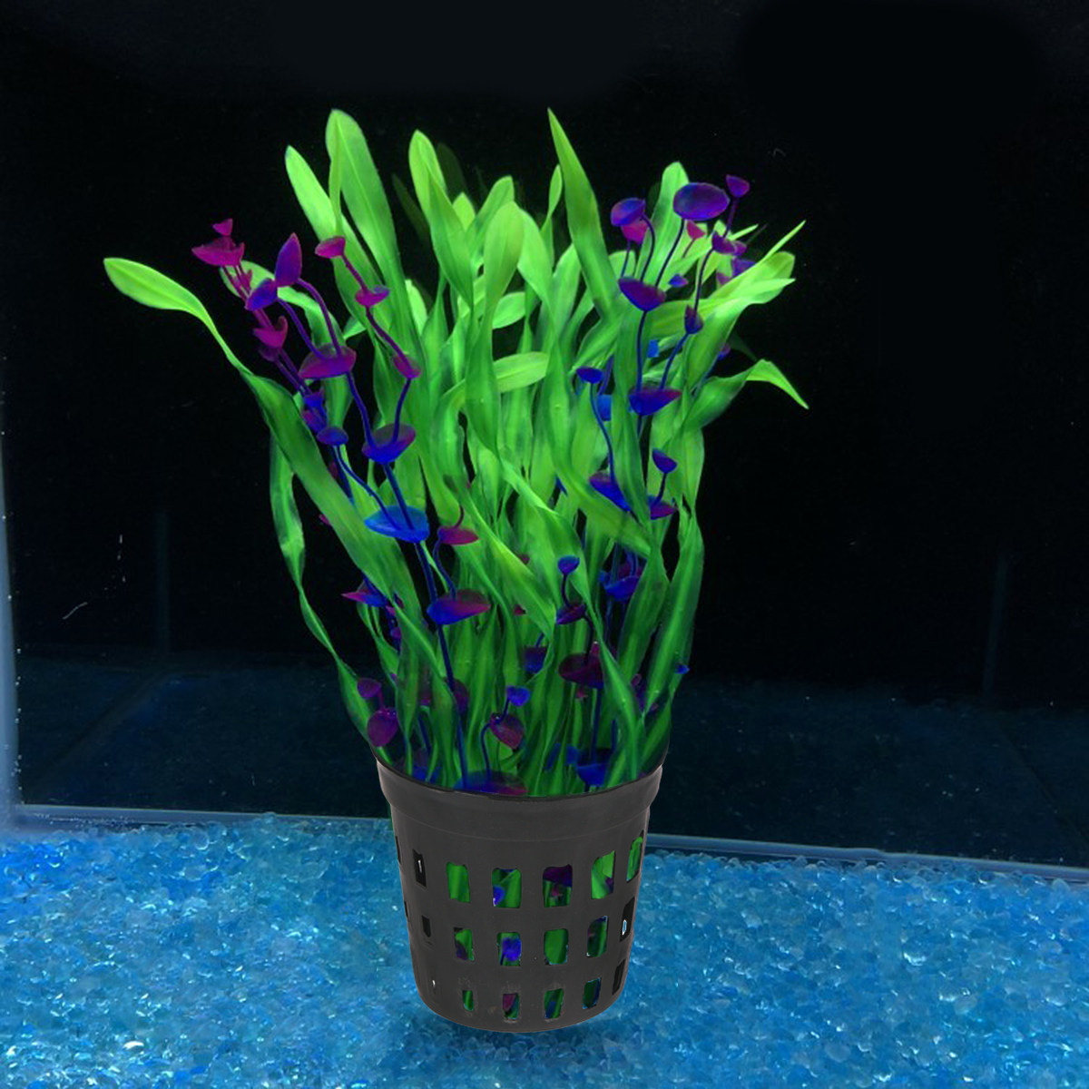 10Pcs Aquarium Plastic Plantin - đánh giá và giá Aquarium Planted Soil