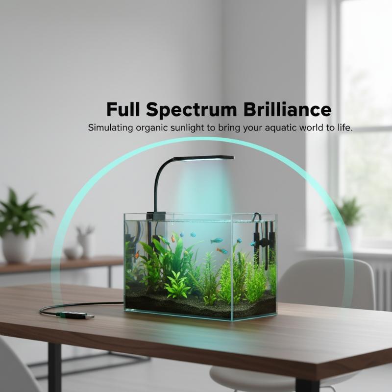 USB Aquarium Clip Light Flexib - đánh giá và giá Aquarium Plants
