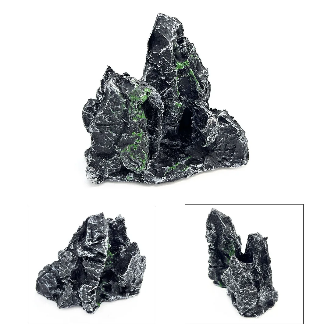 Simulated Stone Aquarium Decor - đánh giá và giá Aquarium Planted Seeds