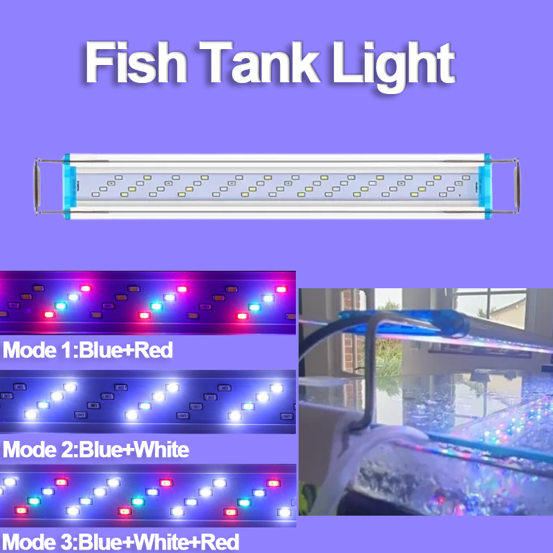 Fish Tank Light 18cm 28cm 38cm - đánh giá và giá Aquarium Plant Grow Light