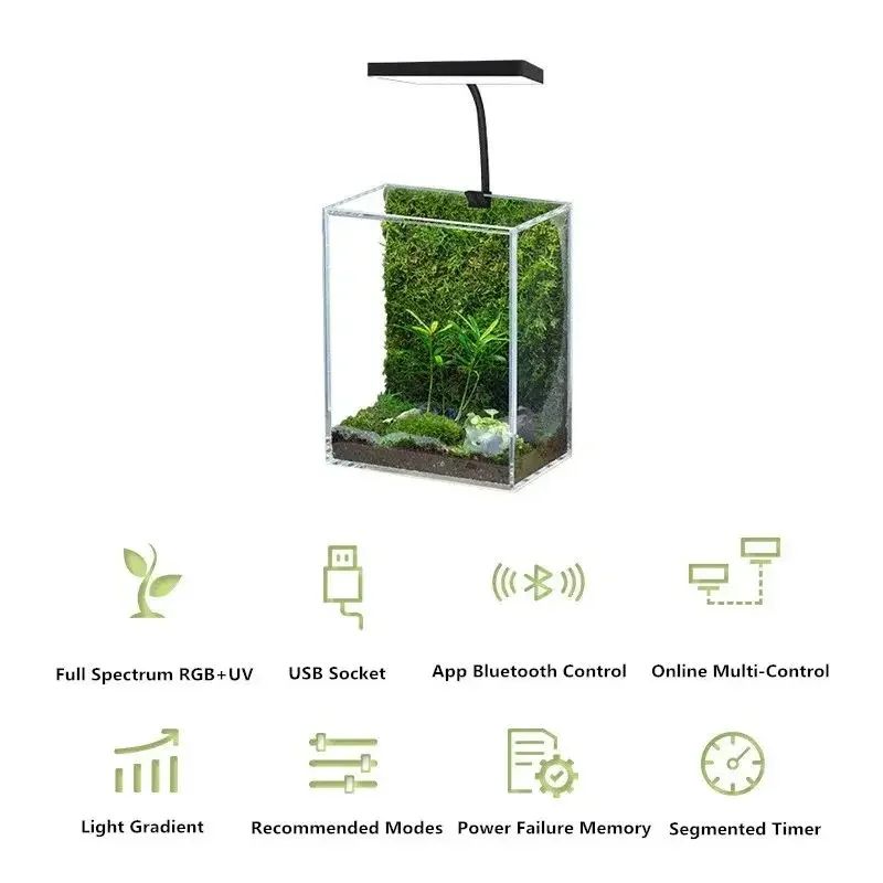 WEEK AQUA Mag Pro USB Nano Aqu - đánh giá và giá Aquarium Plant Grow Light