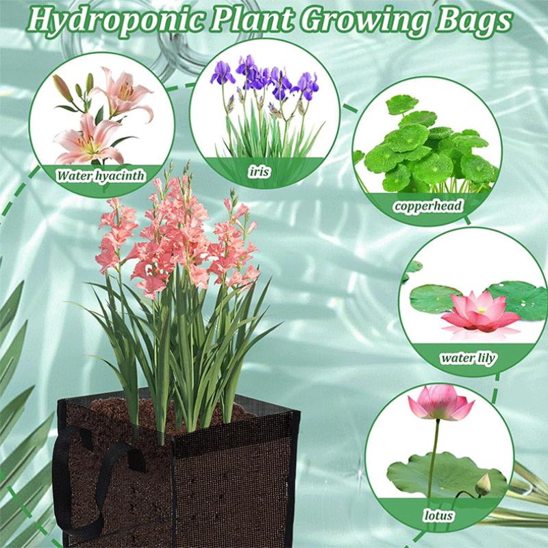 4 Pcs Black Mesh Pond Planting - đánh giá và giá Aquarium Plants