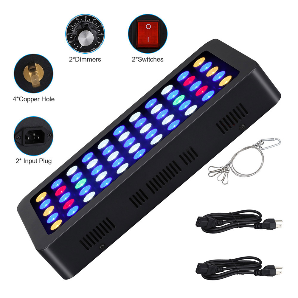 165W LED Aquariums Light Dimma - đánh giá và giá Planted Aquarium Freshwater