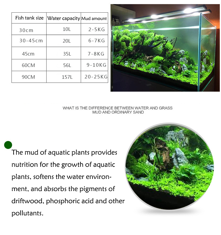 Bể Cá Cảnh Vật Có Hạt Đất Fish - đánh giá và giá Planted Aquarium Accessories