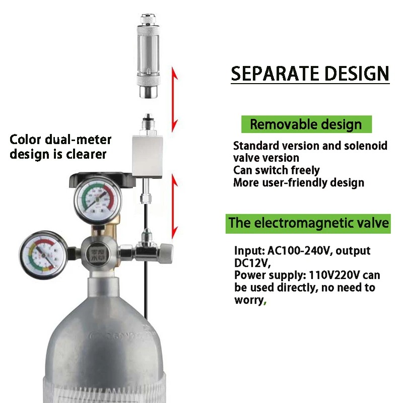 AC100-240V Aquarium CO2 Regula - đánh giá và giá Planted Aquarium Accessories