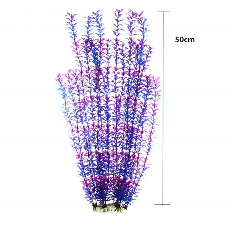 50CM Nhân Tạo Cá Thực Vật Quý  - đánh giá và giá Aquarium Plant Display