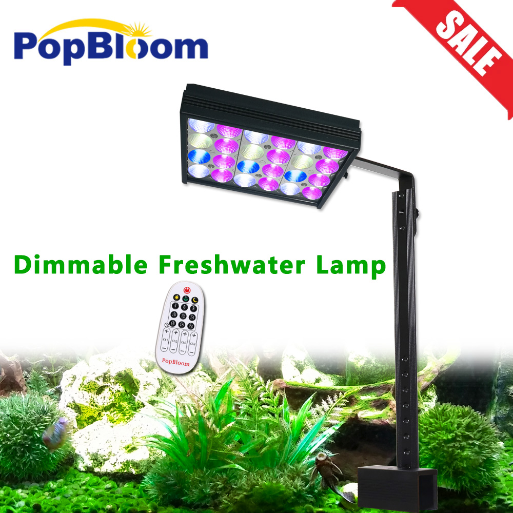 PopBloom-Timer Aquarium LED Li - đánh giá và giá Planted Aquarium Freshwater