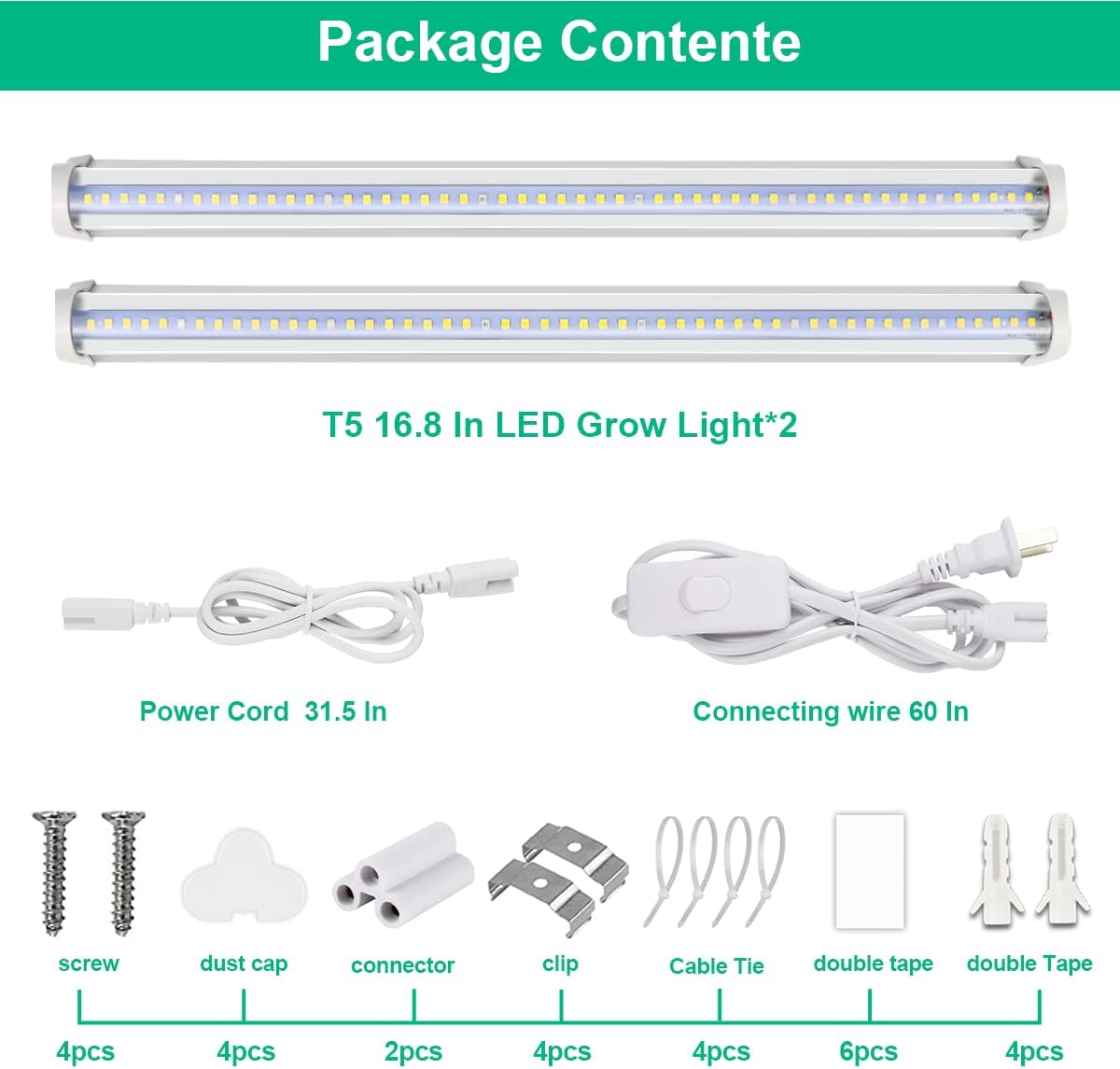 LED Grow Lamp Plant Full Spect - đánh giá và giá Aquarium Planted Seeds