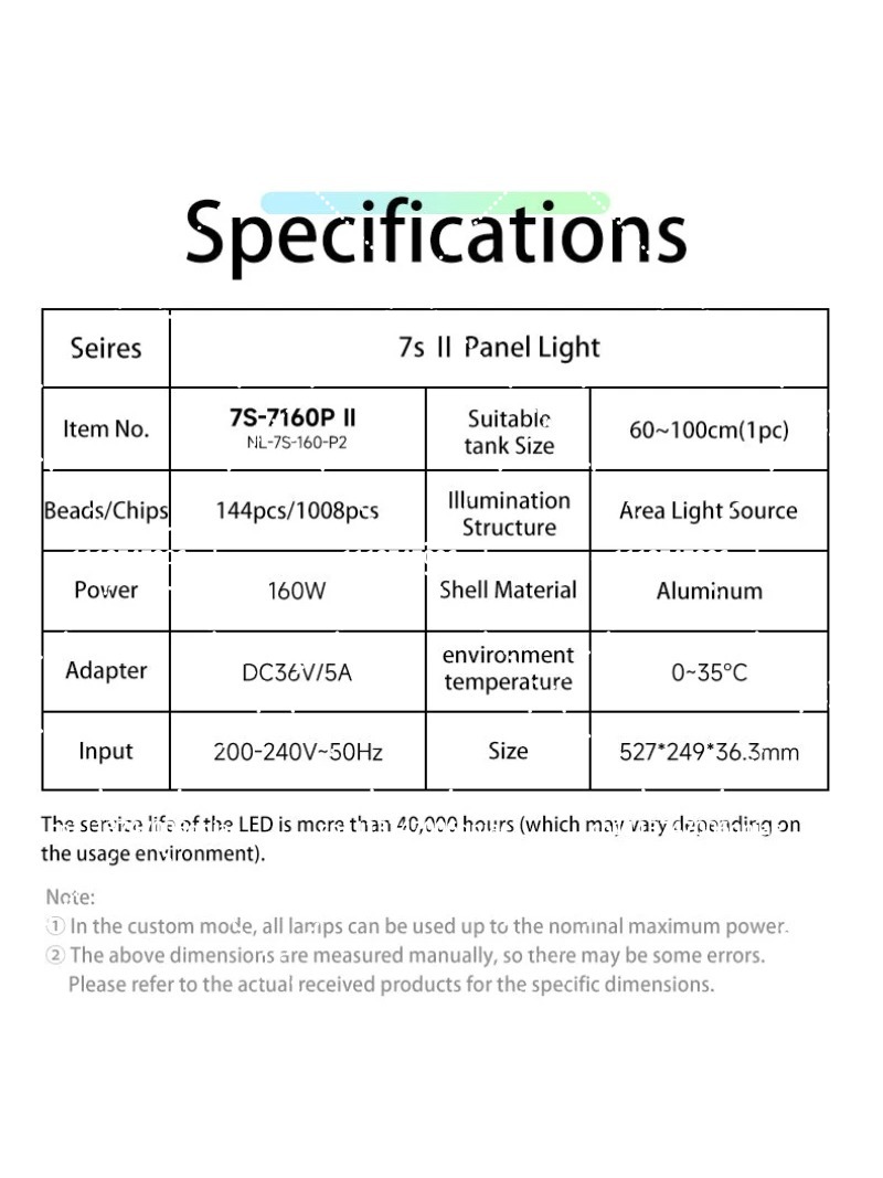 Aquarium LED Light 160W RGB Fu - đánh giá và giá Aquarium Plants